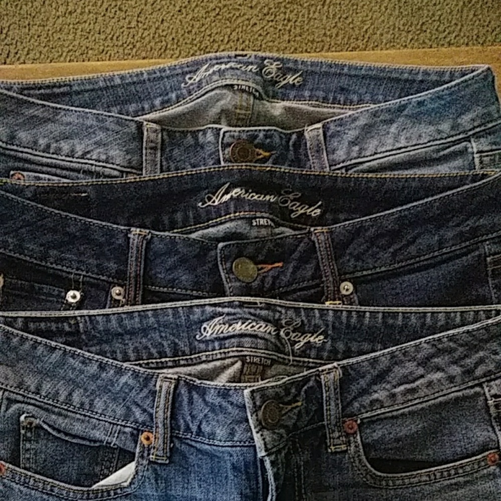 American eagle favorite boyfriend jeans sz 8 short